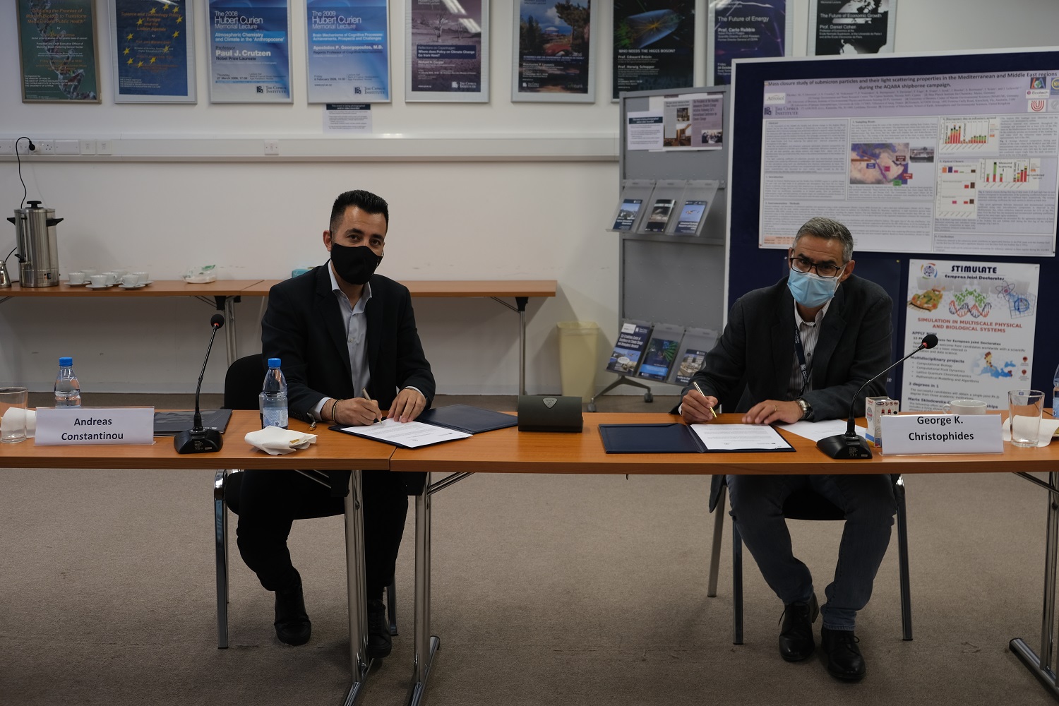 Μνημόνιο Συνεργασίας υπέγραψαν Ινστιτούτο Κύπρου και Δήμος Αγλαντζιάς