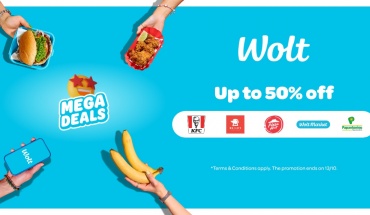 Ήρθαν τα Mega Deals από την Wolt!