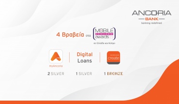 Η Ancoria Bank τιμήθηκε με 4 βραβεία στα Mobile Excellence Awards 2023 στην Ελλάδα