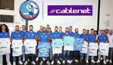 Δημοσιογραφική διάσκεψη Cablenet - Sabbianco Anorthosis Handball