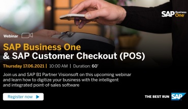 SAP Business One webinar για τη ψηφιοποίηση των επιχειρήσεων μέσω «έξυπνων» point-of-sales λύσεων