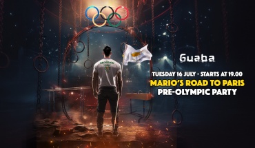 Pre-Olympic Party στο Guaba Beach Bar  με τον Μάριο Γεωργίου