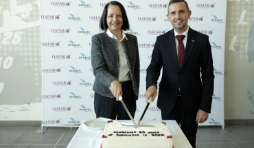 Qatar Airways και Hermes Airports γιόρτασαν την 25η επέτειο της αεροπορικής εταιρείας