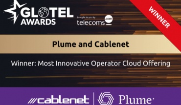 Παγκόσμιο βραβείο για την Cablenet μαζί με την Plume στα Global Telecom Awards!