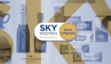 SKY Drinks & Bites, η νέα υπηρεσία της SKY express  που αναβαθμίζει την εμπειρία εν πτήσει!