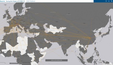 Την πορεία εξάπλωσης του κορωνοϊού παρουσιάζει νέα υπηρεσία του 'Ερατοσθένη' και του 'EXCELSIOR'