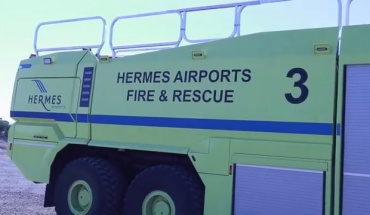 Η Hermes Airports παρέδωσε 2 πυροσβεστικά οχήματα στον πυροσβεστικό σταθμό του αεροδρομίου Λάρνακας