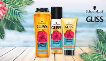 Καλοκαιρινή σειρά περιποίησης μαλλιών: Gliss Summer Repair