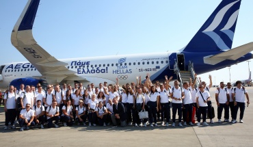 «Πάμε Ελλάδα», το μήνυμα της AEGEAN για το ταξίδι της Ελληνικής Ολυμπιακής αποστολής στο Παρίσι