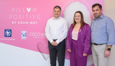 Alpha Bank, Europa Donna ενώνουν δυνάμεις με COCO-MAT για το «The Pillow Positive Project»