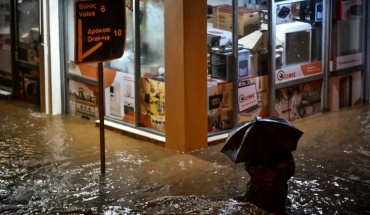 Μεγάλα τα προβλήματα στο Βόλο από την κακοκαιρία